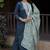 Women's Viscose Slub Embroidered Straight Kurta with Pant And Dupatta Set