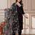 Women's Beautiful Viscose Slub Embroidered Straight Kurta with Pant And Dupatta Set
