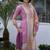 Women's Gorgeous Silk Blend Embroidery Straight Kurta with Pant And Dupatta Set