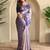 blue silk blend zari weaving saree with blouse