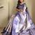 blue silk blend zari weaving saree with blouse