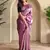 purple zari weaving saree with blouse