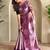purple zari weaving saree with blouse