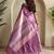 purple zari weaving saree with blouse