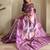 purple zari weaving saree with blouse