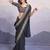 black georgette saree with blouse