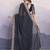 black georgette saree with blouse