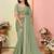 pista green embroidered saree with blouse