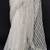 white sequin work net saree with blouse