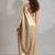 Chiku heavy zarkan handwork satin georgette saree with blouse piece