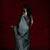 Blue zarkan handwork tissue silk festival wear saree with blouse