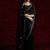 Black zarkan handwork tissue silk festival wear saree with blouse