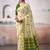 cream weaving cotton saree with blouse