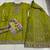 Parrot green free size full stitched upto 42 palazzo wedding suits