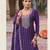 Royal blue free size full stitched upto 42 palazzo wedding suits