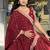 MAROON CHINON SILK EMBROIDERY PARTY WEAR LEHNGHA CHOLI 