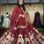MAROON CHINON SILK EMBROIDERY PARTY WEAR LEHNGHA CHOLI 