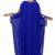 Royal Blue Georgette Stitched Kaftan with Golden Aari Embroidery – Elegant Ethnic Wear