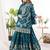 RAMA CHINON SILK PARTY WEAR EMBROIDERY SUIT SET 