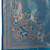 Blue banarasi silk blend saree with zari woven butti work includes blouse