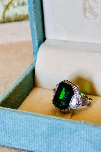 Silver american diamonds