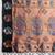 Banarasi silk blend saree with copper-silver zari butti and paithani pallu