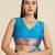 Zari woven banarasi silk blend saree with paithani pallu includes blouse