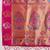 copper butti Banarasi silk blend saree with paithani pallu