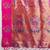 Banarasi silk blend zari woven butti saree with paithani pallu