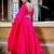 PINK ZARI AND CODING LACE WORK WITH LEHERIYA PRINTED GEORGETTE LEHENGA CHOLI