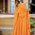 YELLOW ZARI AND CODING LACE WORK WITH LEHERIYA PRINTED GEORGETTE LEHENGA CHOLI