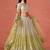 YELLOW GEORGETTE SEQUINS ZARI EMBROIDERED LEHENGA CHOLI