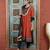 Brown embroidered georgette anarkali trouser kurta dupatta readymade suits