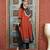 Brown embroidered georgette anarkali trouser kurta dupatta readymade suits