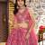 pink DOLA SILK SEQUINS ZARI EMBROIDERED LEHENGA CHOLI