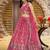 pink DOLA SILK SEQUINS ZARI EMBROIDERED LEHENGA CHOLI