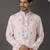 Pink embroidered cotton kurta pajama