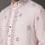 Pink embroidered cotton kurta pajama