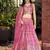 PINK DOLA SILK SEQUINS ZARI EMBROIDERED LEHENGA CHOLI