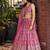 PINK DOLA SILK SEQUINS ZARI EMBROIDERED LEHENGA CHOLI