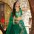 GREEN DOLA SILK SEQUINS ZARI EMBROIDERED LEHENGA CHOLI