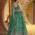 GREEN DOLA SILK SEQUINS ZARI EMBROIDERED LEHENGA CHOLI