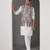 Ivory embroidered crepe kurta set with ivory embroidered jacket