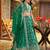 GREEN DOLA SILK SEQUINS ZARI EMBROIDERED LEHENGA CHOLI