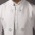 Ivory embroidered crepe kurta set with mirror ivory jacket