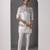 Ivory embroidered silk kurta set with ivory embroidered jacket