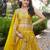 YELLOW DOLA SILK SEQUINS ZARI EMBROIDERED LEHENGA CHOLI