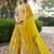 YELLOW DOLA SILK SEQUINS ZARI EMBROIDERED LEHENGA CHOLI