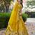 YELLOW DOLA SILK SEQUINS ZARI EMBROIDERED LEHENGA CHOLI