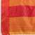 Mustard contrast border silk blend saree with woven thread pallu
